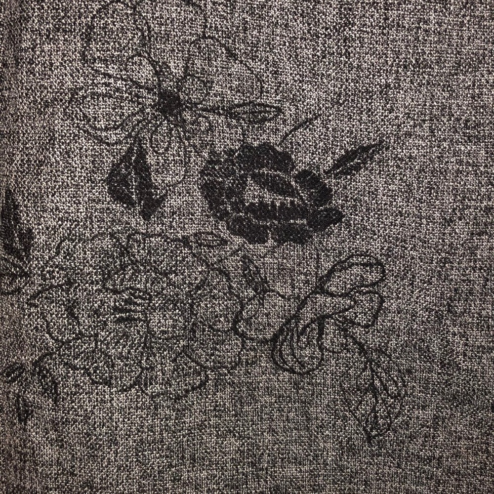 🖤SANGRIA🖤TWEED PRINTED FLORAL SHEATH DRESS🖤 - Picture 7 of 8